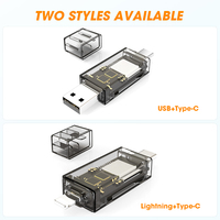 Adaptador Micro OTG Universal 3 en 1, USB Tipo-C, USB 3.0, Lector de Tarjetas TF/SD Externo para Teléfono, Android, Laptop