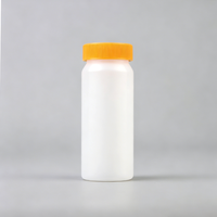Botol Sampel Silinder Lurus HDPE 65ml dengan Tutup Sekrup, Wadah Buram untuk Sampel Tanah, Uji Lingkungan, Pengemasan Kimia