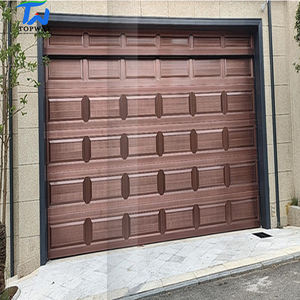 Puerta de Garaje Residencial Automática, Seccional, Superior, con Puerta de Entrada - Product Image 1