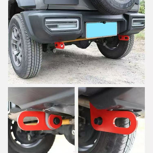 2 Pezzi Staffa di Montaggio <span class=keywords><strong>Gancio</strong></span> <span class=keywords><strong>Traino</strong></span> Posteriore Sinistro e Destro per Suzuki Jimny JB64W JB74 2019-2026 - Product Image 2