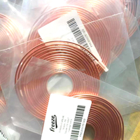 Tuyau de cuivre en spirale de 0,46 mm, 0,56 mm, 0,6 mm, bobine de cuivre pour climatisation 1/4 1/2 3/8