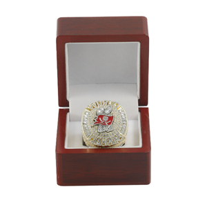 Anello Commemorativo Super Bowl Tampa Bay Buccaneers con Coperchio Ribaltabile, Gioiello da Collezione per Fan, Premio MVP Brady - Product Image 6