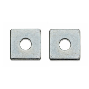 China fábrica sujetadores hardware tamaño personalizado arandelas de aluminio barato OEM de alta calidad de <span class=keywords><strong>acero</strong></span> inoxidable anodizado cuadrado arandela - Product Image 2