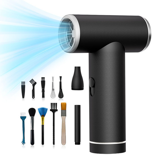 Widely Usedly Fast Charging Rechargeable 4 Speeds Electric Air Duster Compressed Air Duster for Cleaning Keyboard & PC
