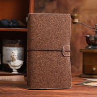 Carnet de notes A5 vintage personnalisé en cuir de vachette de qualité supérieure, fait main, à feuilles mobiles, couverture rigide, impression UV, reliure cousue, authentique