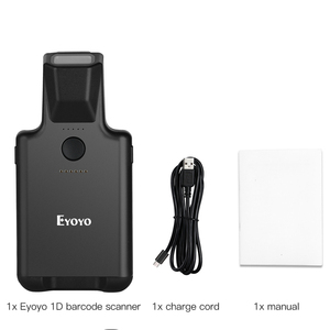 Eyoyo-lector de código de barras láser 1D para mensajería y trabajadores, lector de código de barras autopda, Clip trasero para teléfono, EY-017L - Product Image 6