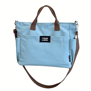 Borse in Tela di Cotone Personalizzate Ujoy con Logo, Shopper con Stampa Personalizzata e Manici in Corda per Donne - Product Image 1