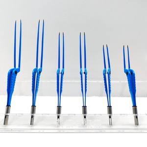 Steril isierbare und wieder verwendbare bipolare Hoch temperatur zange mit Kabel - Product Image 1