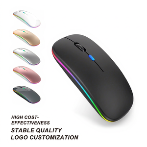 Dual Mode Optical 3D <b>Wireless</b> USB <b>Mouse</b> 2.4G Silent Ergonomic DPI Right-Handed RGB Backlit <b>for</b> <b>Laptop</b> Office Use A1 - Product Image 1