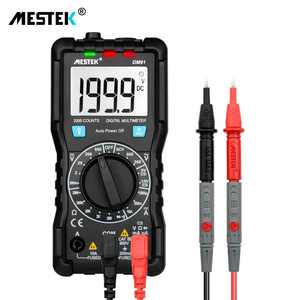 Mestek DM91 2000นับ Multimeter Backlight AC/DC 0.1uA แอมป์มิเตอร์เครื่องทดสอบโวลต์มิเตอร์ ETL แบบพกพาดิจิตอลมัลติมิเตอร์ - Product Image 3