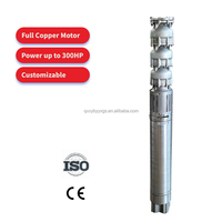 Pompe centrifuge submersible en acier inoxydable de haute qualité 220 380 440V pour eau propre haute pression