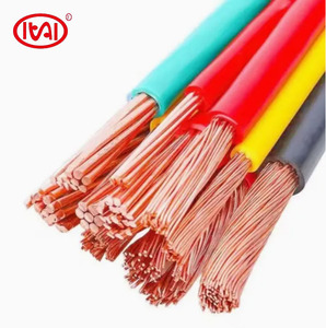 <span class=keywords><strong>สาย</strong></span><span class=keywords><strong>ไฟ</strong></span>ฟ้าฉนวนพีวีซีกัน<span class=keywords><strong>ไฟ</strong></span>450/750V <span class=keywords><strong>สาย</strong></span><span class=keywords><strong>ไฟ</strong></span>ฟ้าแบบเกลียวสำหรับอาคารเครื่องใช้ไฟฟ้าใน<span class=keywords><strong>บ้าน</strong></span> - Product Image 1