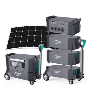 Station d'alimentation solaire portable 2000W avec batterie au lithium, générateur 3000W 3kva pour le camping et les urgences H1003 2000W Porta - Product Image 1