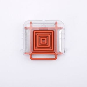 Logo personnalisé maison 3-en-1 éplucheur manuel commutable en acier inoxydable et plastique pour les légumes et les fruits couverture de couleur Pantone - Product Image 4