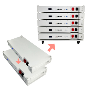 Batterie au lithium BYD Blade 7KWH 15KWH 20KWH, batterie solaire au lithium empilable 51.2V 140Ah, batterie de stockage d'énergie domestique empilable - Product Image 2