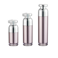 Nouvelle bouteille sans air AS bouteille en plastique de soins de la peau coréenne 15M 30ML 50ML Essence PP bouteille sous vide de haute qualité