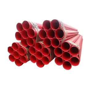 Plastic Coated Spiral Steel Pipe Air -conditioning Drain Pipe Water Tube Boiler Fire Resistant Pvc Pipe