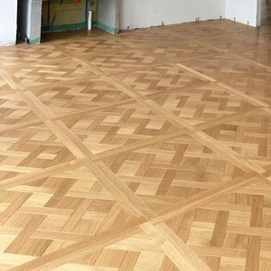 Parquet Versailles en noyer multicouche de qualité ABC 16 mm, résistant à l'eau, raclé à la main, pour projets commerciaux - Product Image 2