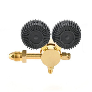 Régulateur d'azote WQ-001 0-4000 Psi à double manomètre monophasé pour la réparation de la climatisation - Product Image 2