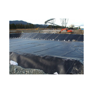 Membrane d'étanchéité souterraine à prix abordable, noir, bleu, vert, membrane anti-humidité DPM, film plastique, géomembrane - Product Image 3
