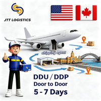 Transport aérien et ferroviaire DDP Chine vers les États-Unis et le Canada, livraison porte-à-porte, dédouanement