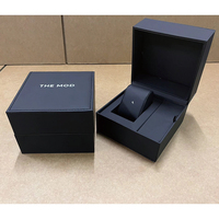 Boîtes et étuis à montres en cuir PU personnalisés en gros d'usine avec fente pour outils et logo, boîte cadeau pour montres pour hommes et femmes, faible MOQ