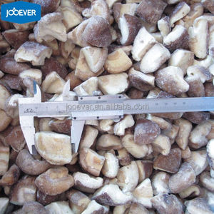 Chine HACCP BRC IQF Shiitake congelé coupe quart de produit congelé