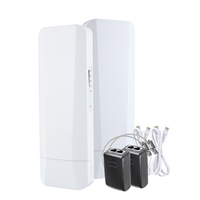 CPE WiFi de 5.8G para Exteriores, 450Mbps, Largo Alcance 3KM, Puente WiFi, Punto de Acceso Inalámbrico POE, Router para Cámara IP, en Stock