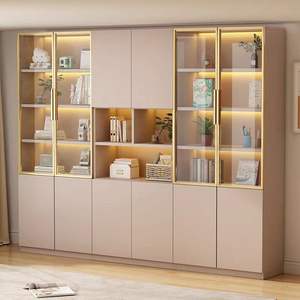 Étagère à livres en bois recyclé de style moderne, de haute qualité, prix compétitifs, meubles de salon, armoire, bureau à domicile - Product Image 5