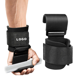 Tùy Biến Chuyên Nghiệp Phòng Tập Thể Dục Tập Thể Dục Găng Tay Nhiệm Vụ Nặng Nề Dây Đeo Cổ Tay Trọng Lượng Nâng Móc - Product Image 1