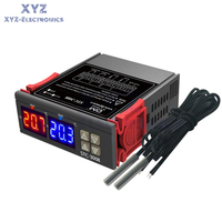 Contrôleur de température numérique PLC STC-3008 12V/24V 110V-220V + capteur NTC, approvisionnement en vrac