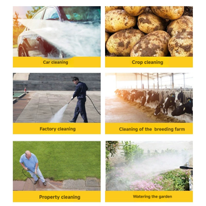 Nettoyeur de voiture électrique haute pression, pompe à eau 3000W, haute puissance, portable, domestique, 220V, pistolet de lavage entièrement automatique - Product Image 3