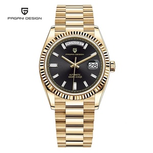 Nouvelle montre pour homme PAGANI DESIGN 1752 2025, or rose, montres mécaniques de luxe pour hommes, miroir saphir, montre automatique pour hommes, étanche - Product Image 1