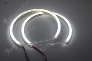 Feux avant Angel Eyes ADT 6000K 131MM 3014smd 120LED Halo Rings Light pour E46 Angel Eye Light 12V - Product Image 5