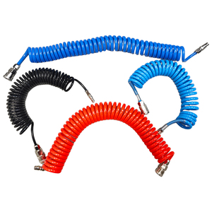 Manguera de Aire en Espiral de PU para Compresor de Aire, Bomba de Aire para Auto, Modelo Especial Telescópico - Product Image 1