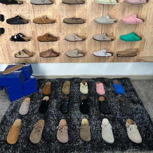 Styles de mode Birken chaussures femmes Bostons sabots liège pied-lit confort sandales diapositives extérieur Mules été automne Chaussures Femme - Product Image 3