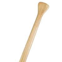 NEOKUDO 5 pieds largeur de pagaie en bois poignée supérieure logo personnalisé rames artisanales en bois surface de protection différentes tailles pagaie de canoë en bois