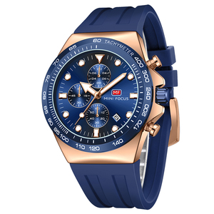 <span class=keywords><strong>MINI</strong></span> <span class=keywords><strong>FOCUS</strong></span> MF0488G Relojes deportivos a prueba de agua Cronógrafo Esfera luminosa Fecha Correa de silicona de moda <span class=keywords><strong>Reloj</strong></span> de cuarzo de lujo para hombre - Product Image 1