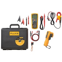1587 Multimeter Kit with Infrared Thermometer & AC Clamp Meter for Electrical Measurement & Analysis