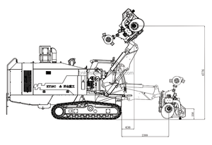 오픈 피트 채석장 광산 DTH 드릴 장비 지상 광산 자동 지능형 원격 제어 드릴 로봇 엔진 핵심 부품 포함 - Product Image 6