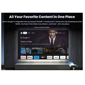 Dangbei D5X PRO Atom Laser Projector Lumen GoogleTV Netflix <span class=keywords><strong>Global</strong></span> Version Cinema <span class=keywords><strong>Vision</strong></span> Portable pour Home 3D FHD Theater - Product Image 5