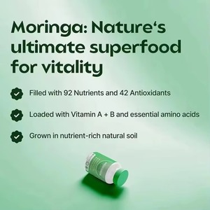 Capsules de <span class=keywords><strong>Moringa</strong></span> en gros sous marque privée OEM – Capsules de poudre de <span class=keywords><strong>Moringa</strong></span> aux <span class=keywords><strong>bienfaits</strong></span> pour la santé - Product Image 3