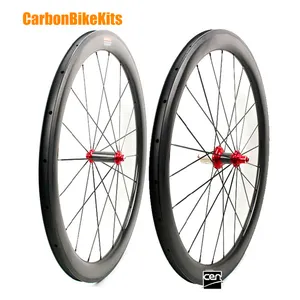 CarbonBikeKits ruedas de bicicleta de carbono chino SR50C venta por mayor