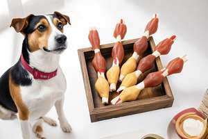 Pal's Delight Marque Pet Food Chews Snack Dog 5 "Collagène Twist Triple Kabobs pour les récompenses d'entraînement Favorise un régal de mastication sain - Product Image 2