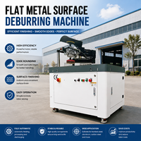 Machine de polissage et d'ébavurage manuelle SR-TECH pour plaques métalliques, finition brossée, 3,95 kW, multi-tension, facile à utiliser
