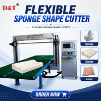 D&T Horizontale Oszillierende Klingen-Schaumstoffschneidemaschine für Weiche Flexible Schwammform-Schneidung Exzellentes Material