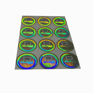 Etichetta anticontraffazione dell'autoadesivo dell'ologramma 3D di dimensioni personalizzate di design generale - Product Image 5