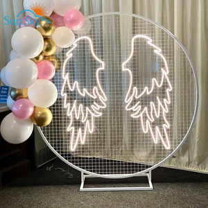 Miễn Phí Thiết Kế Tùy Chỉnh Đôi Cánh Thiên Thần Biểu Tượng Neon Dấu Hiệu Trong Nhà Ngoài Trời Neon Dấu Hiệu Cho Đám Cưới Cửa Hàng Đảng Trang Trí Nội Thất - Product Image 4