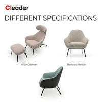Sillón Modular Minimalista Tapizado, Acolchado con Espuma Moldeada de Alta Densidad, Asiento Comercial para Salón, Recepción, Sofá