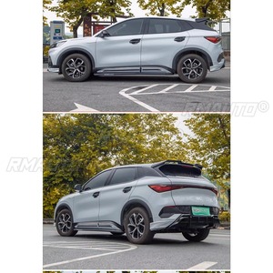For BYD DM-i Plus Exterior Accessories <b>Car</b> Front Bumper Lip Extension Splitter <b>Diffuser</b> Guard Apron Side Skirt Lip Body Kit - Product Image 6